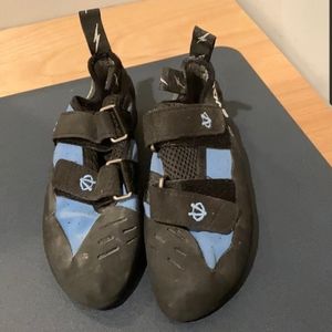 Evolv rock climbing shoes